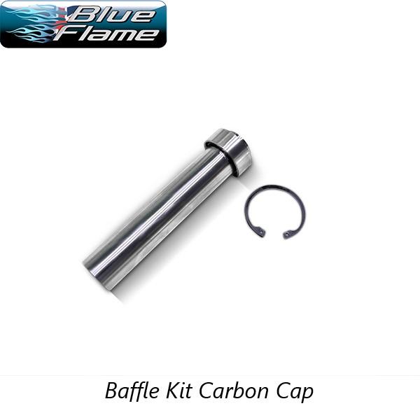 Exhaust Baffle Kit Carbon Tip Silencer DB Killer Blueflame