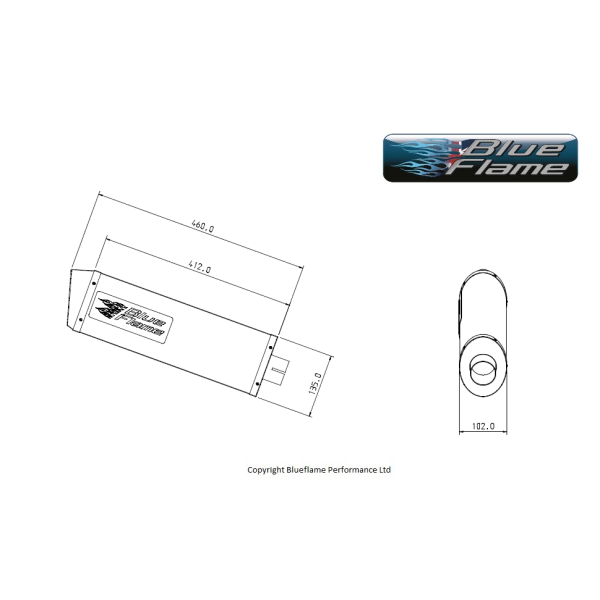 APRILIA RSV1000 MILLE 1998-2003 EXHAUST SILENCER MUFFLER CARBON 