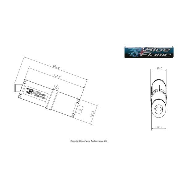 APRILIA RSV1000 MILLE 1998-2003 EXHAUST SILENCER MUFFLER CARBON SINGLE PORT  