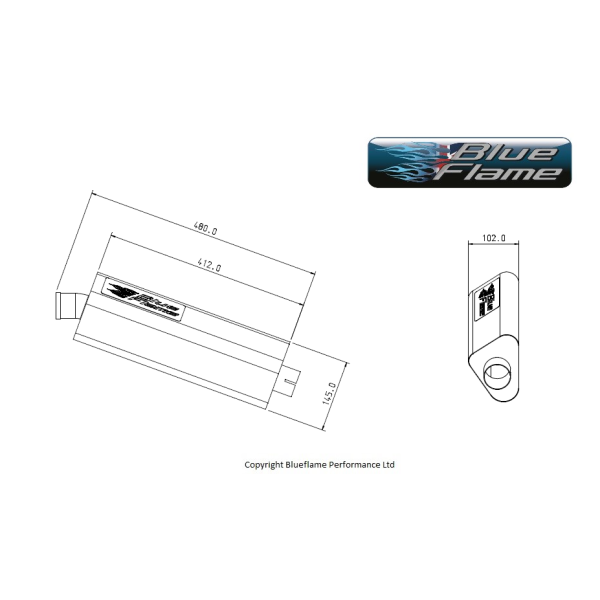 APRILIA RSV1000 MILLE 1998-2003 EXHAUST SILENCER MUFFLER CARBON SINGLE PORT TRI-OVAL 